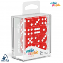 Oakie Doakie Dice W6 Würfel 16 mm Speckled - Rot 12 Stück